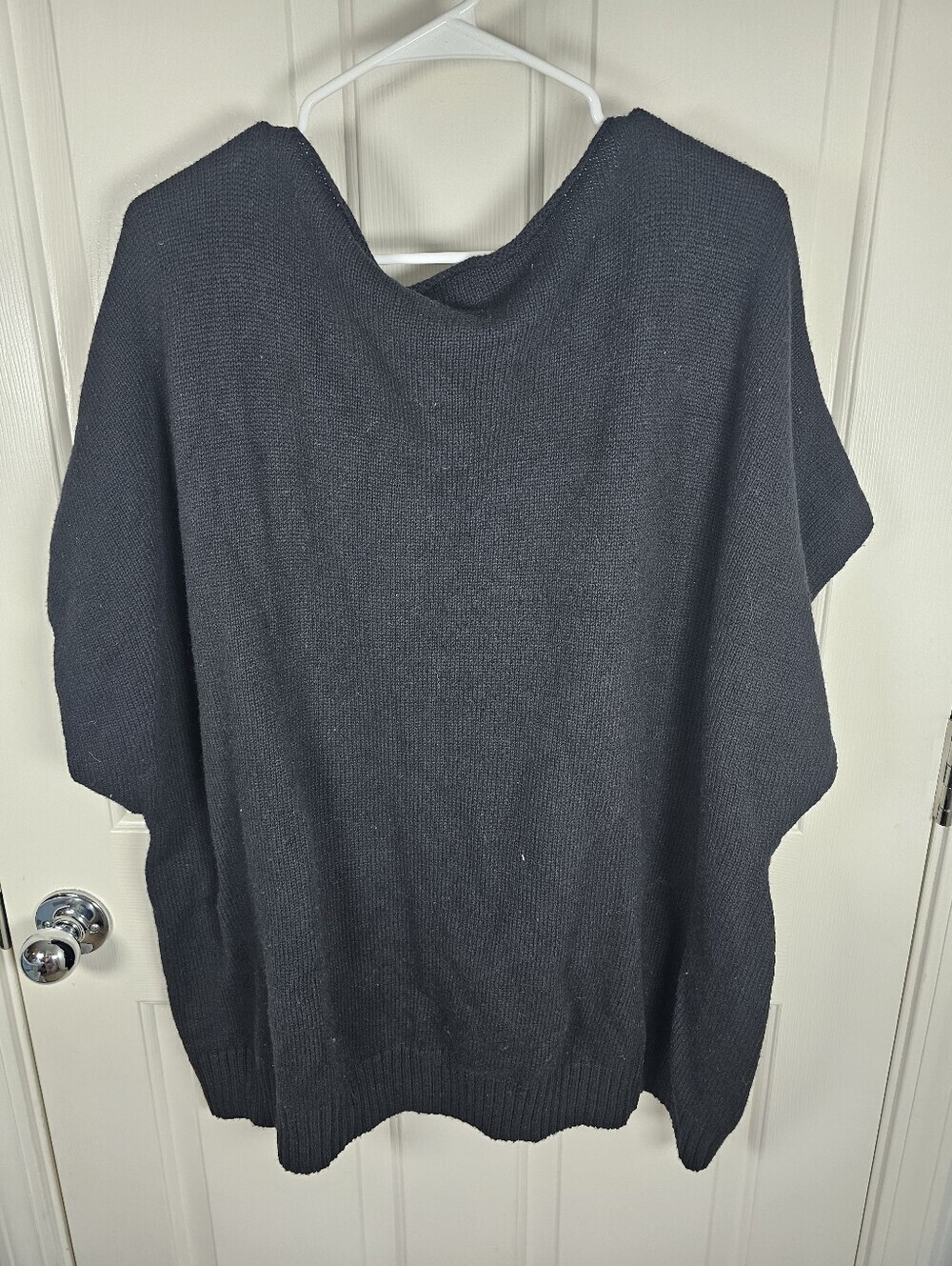 Lane Bryant NWT short-sleeve dolman Black knit top Size 22/24 - Picture 6 of 7